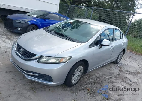 2013 Honda Civic Lx from USA, damaged, VIN 19XFB2F58DE053349